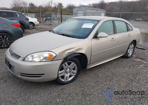 2012 Chevrolet Impala Lt z USA, uszkodzony, nr VIN 2G1WG5E32C1238911